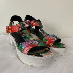 Floral Candie’s Heels